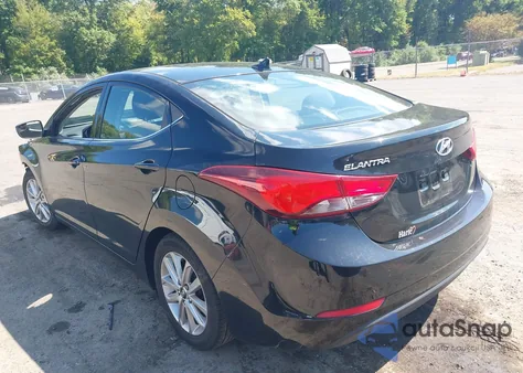 2015 Hyundai Elantra Se из США, поврежденный, VIN 5NPDH4AE1FH599255